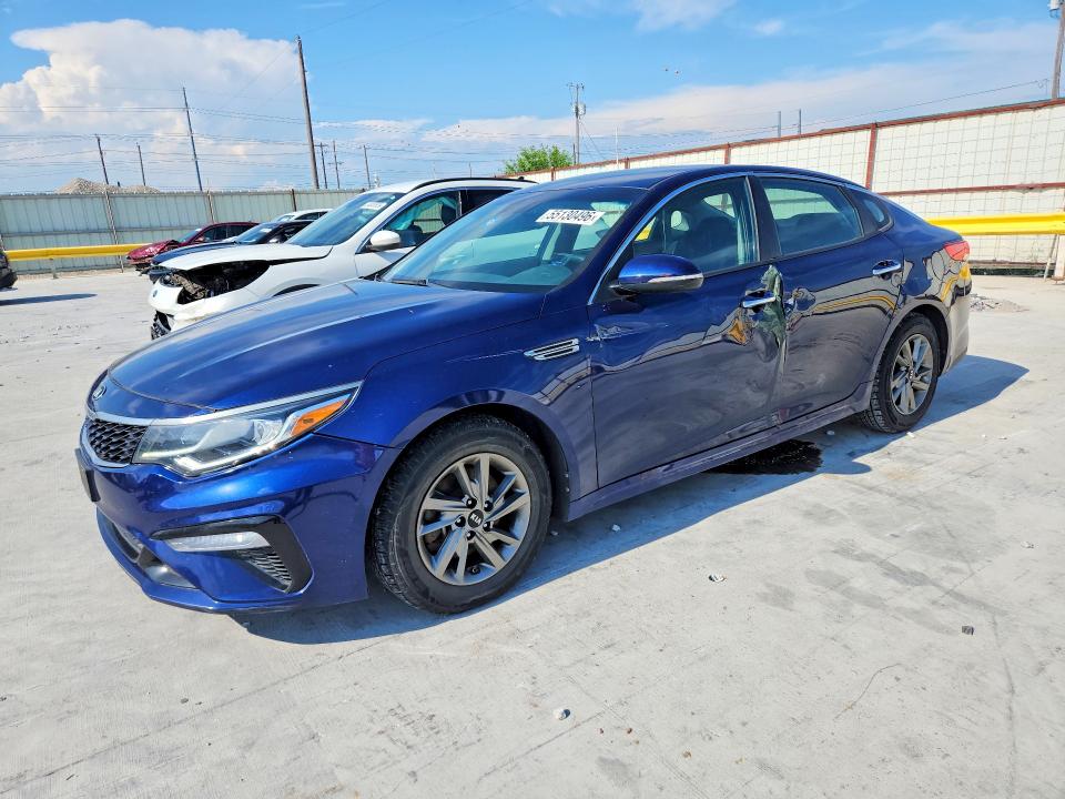 2019 Kia Optima VIN 5XXGT4L30KG348482 COPART salvage auction — SIDE, Tx - Salvage Vehicle Title, sold $1,350 on 2026-07-07 (photo 1)
