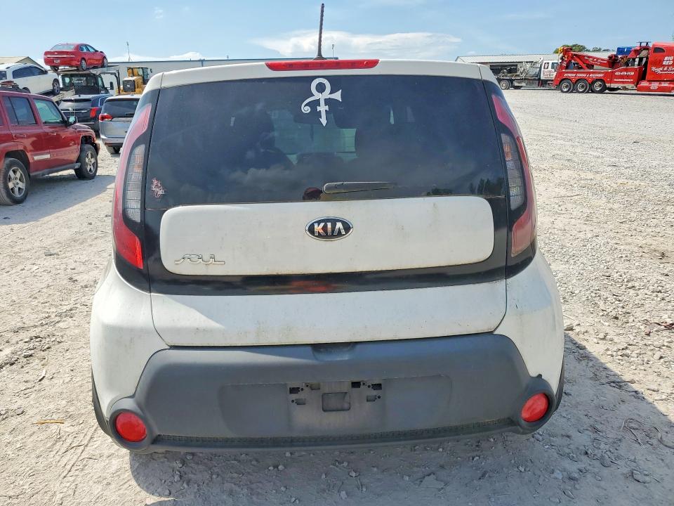 2016 Kia Soul VIN KNDJN2A2XG7305086 COPART salvage auction — MECHANICAL, Al - Certificate Of Title, sold $525 on 2026-07-07 (photo 6)