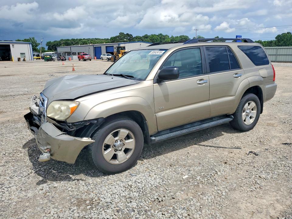 2007 Toyota 4runner VIN JTEZU14R678076243 COPART salvage auction — FRONT END, AR - CERT OF TITLE-SALVAGE, sold $3,150 on 2026-07-08 (photo 1)