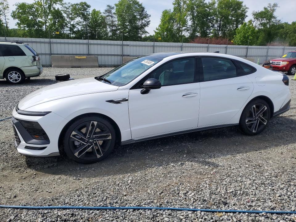 2025 Hyundai Sonata VIN KMHL54JC4SA521990 — COPART salvage auction photo