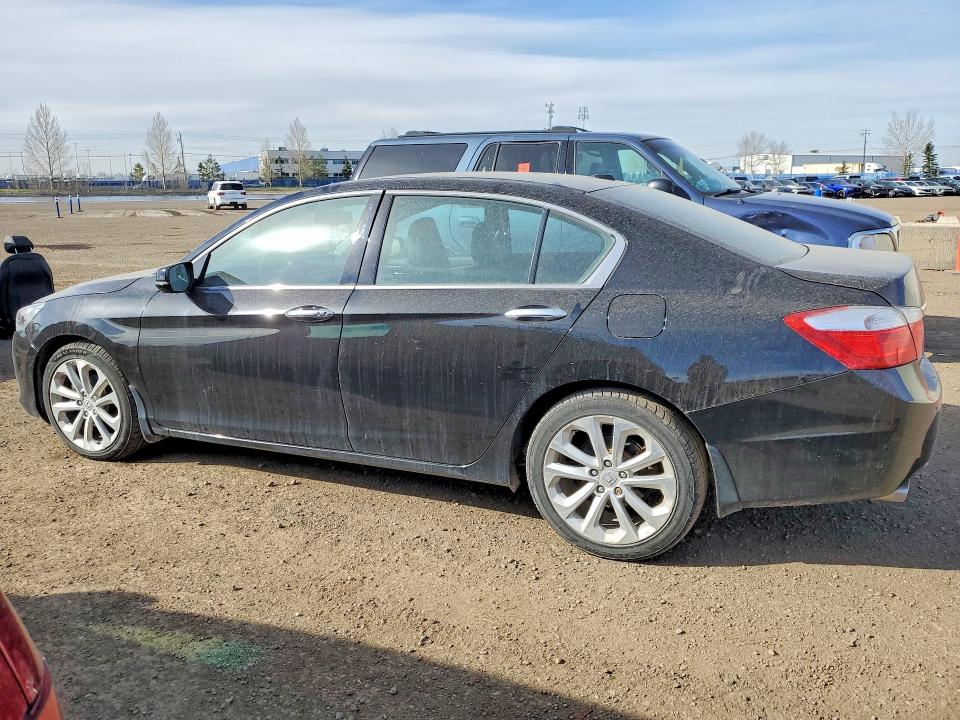 2014 Honda Accord VIN 1HGCR3F91EA800402 COPART salvage auction — FRONT END, AB - BOS - REBUILT, sold $9,000 on 2026-07-21 (photo 2)