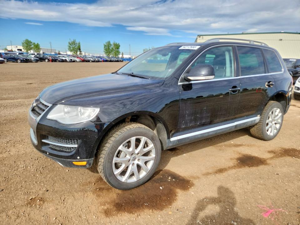2008 Volkswagen Touareg VIN WVGBE77L88D034027 COPART salvage auction — REAR END, Ab - Bos - Salvage, sold $200 on 2026-07-28 (photo 1)