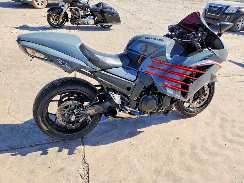 2021 Kawasaki Ninja VIN JKBZXNJ17MA013132 COPART salvage auction — SIDE, Az - Cert Of Title - Salvage, sold $6,200 on 2026-07-09 (photo 1)