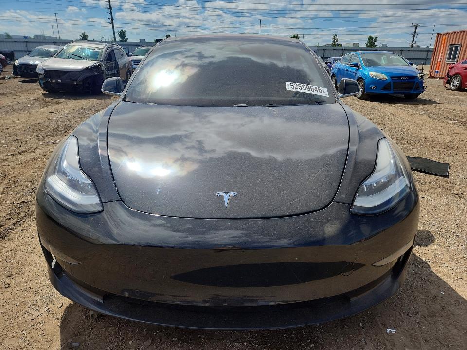 2019 Tesla Model 3 VIN 5YJ3E1EB0KF208513 COPART salvage auction — SIDE, Il - Salvage Certificate, sold $2,450 on 2026-07-07 (photo 5)