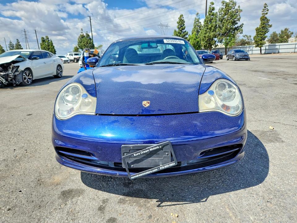 2003 Porsche 911 VIN WP0CA29913S652769 COPART salvage auction — REAR END, Ca - Salvage Certificate, sold $8,900 on 2026-07-30 (photo 5)