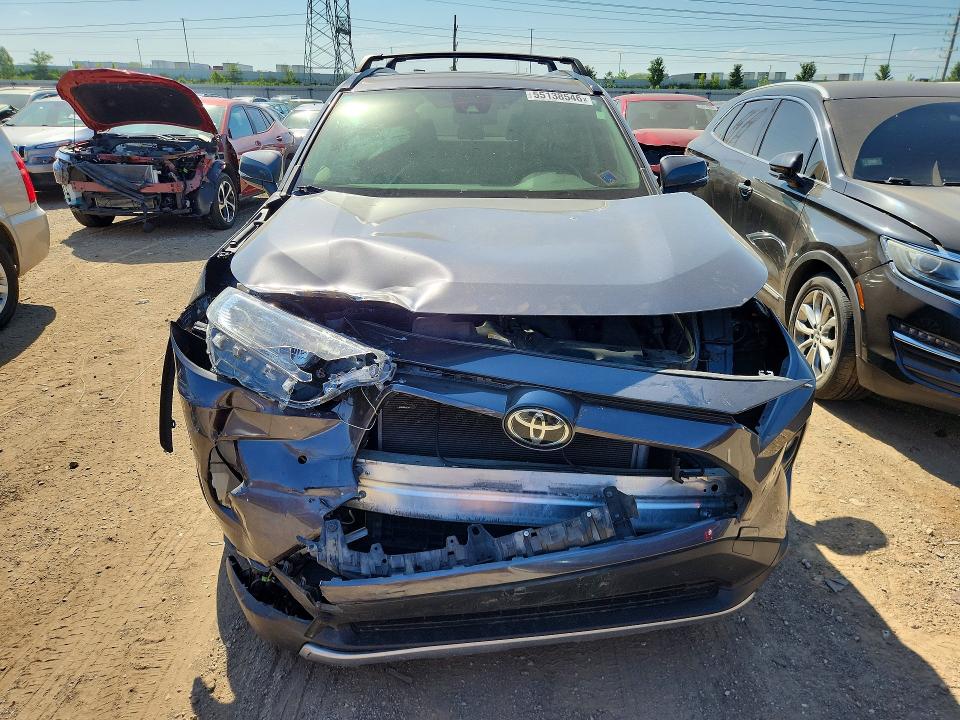 2019 Toyota Rav 4 VIN JTMN1RFV0KJ017937 COPART salvage auction — FRONT END, IL - SALVAGE CERTIFICATE, sold $9,800 on 2026-07-28 (photo 5)
