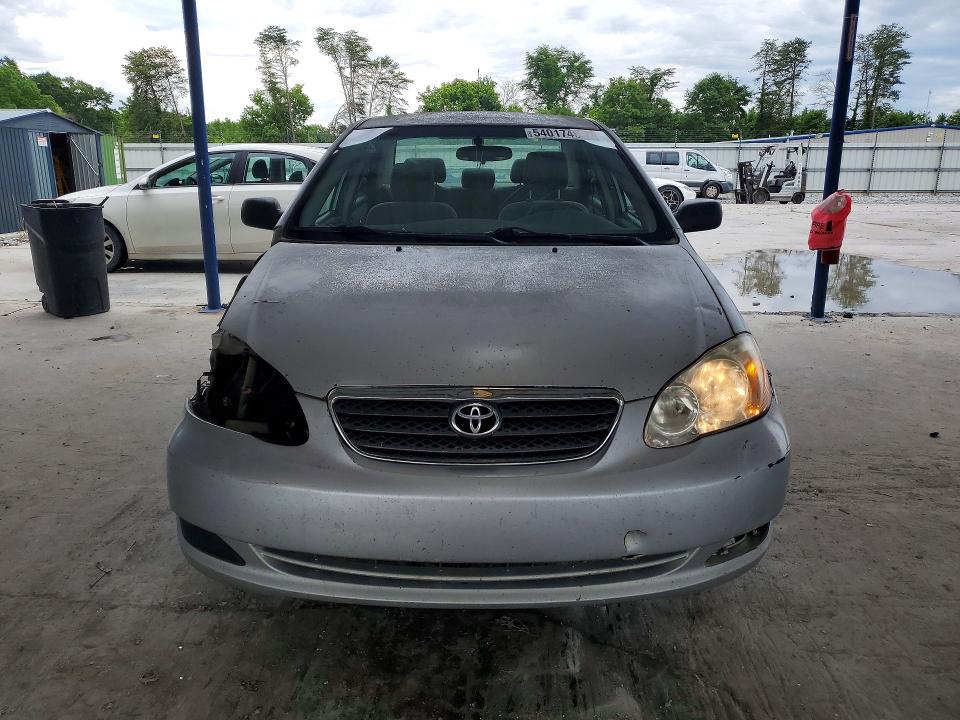 2006 Toyota Corolla VIN 1NXBR32E86Z604448 COPART salvage auction — FRONT END, Ga - Cert Of Title-Salvage, sold $950 on 2026-07-02 (photo 5)