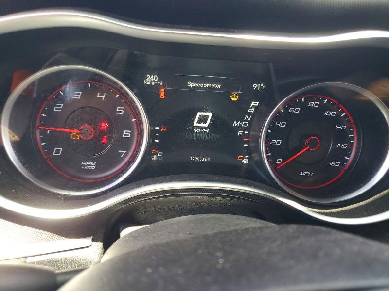 2016 Dodge Charger VIN 2C3CDXCTXGH188651 COPART salvage auction — FRONT END, Tx - Salvage Vehicle Title, sold $3,100 on 2026-08-07 (photo 9)