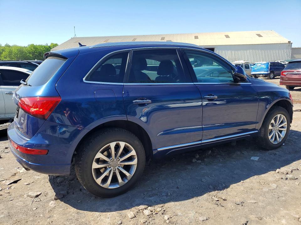 2016 Audi Q5 VIN WA1C2AFP5GA034838 COPART salvage auction — FRONT END, Pa - Certificate Of Salvage, sold $15 on 2026-07-27 (photo 3)