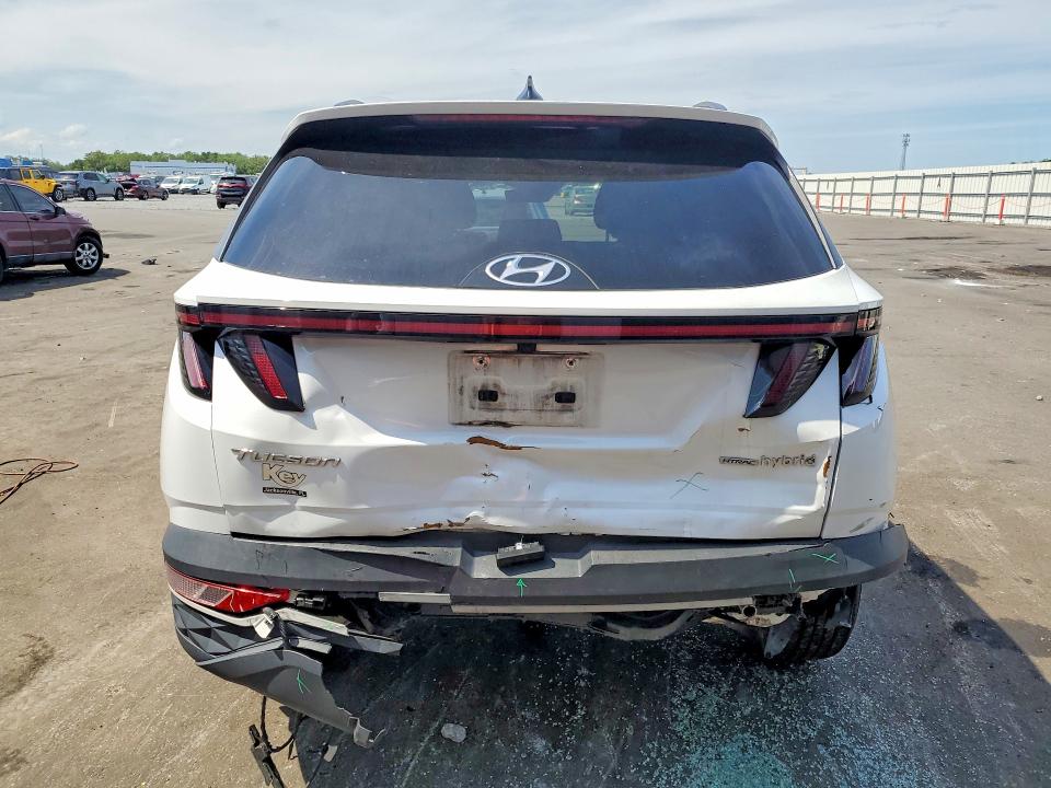 2022 Hyundai Tucson VIN KM8JFCA13NU075556 COPART salvage auction — REAR END, Fl - Certificate Of Destruction, sold $8,200 on 2026-07-13 (photo 6)