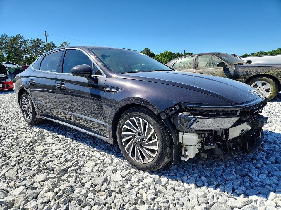2025 Hyundai VIN KMHL34JJ7SA117778 COPART salvage auction — FRONT END, Ga - Cert Of Title-Salvage, sold $9,000 on 2026-07-30 (photo 4)