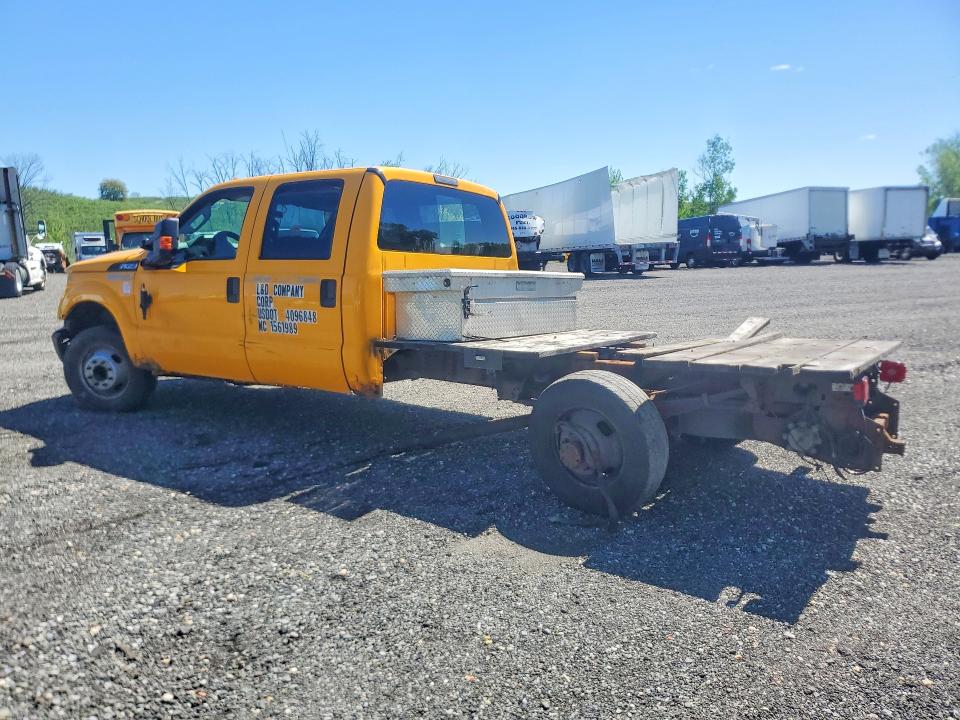 2013 Ford F-350 super duty VIN 1FD8W3G62DEB38155 COPART salvage auction — FRONT END, Ny - Mv-907A Salvage Certificate (P), sold $450 on 2026-07-09 (photo 2)