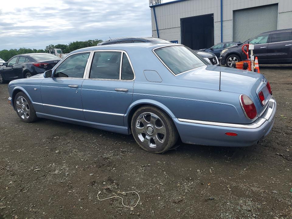 2000 Bentley Arnage VIN SCBLC31E5YCX05308 COPART salvage auction — MECHANICAL, NJ - CERTIFICATE OF TITLE (P), sold $16,950 on 2026-07-27 (photo 2)