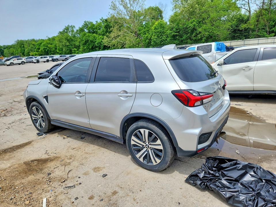 2021 Mitsubishi Outlander VIN JA4ARUAU8MU023604 COPART salvage auction — FRONT END, Pa - Certificate Of Salvage, sold $1,250 on 2026-07-16 (photo 2)