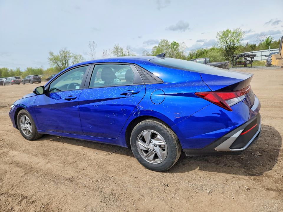 2025 Hyundai Elantra VIN KMHLL4DG5SU030072 COPART salvage auction — HAIL, OH - CERT OF TITLE-SALVAGE, sold $1,150 on 2026-07-27 (photo 2)