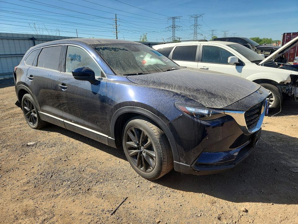2023 Mazda Cx-9 VIN JM3TCBAY7P0655651 COPART salvage auction — REAR END, IL - SALVAGE CERTIFICATE, sold $13,600 on 2026-07-14 (photo 4)