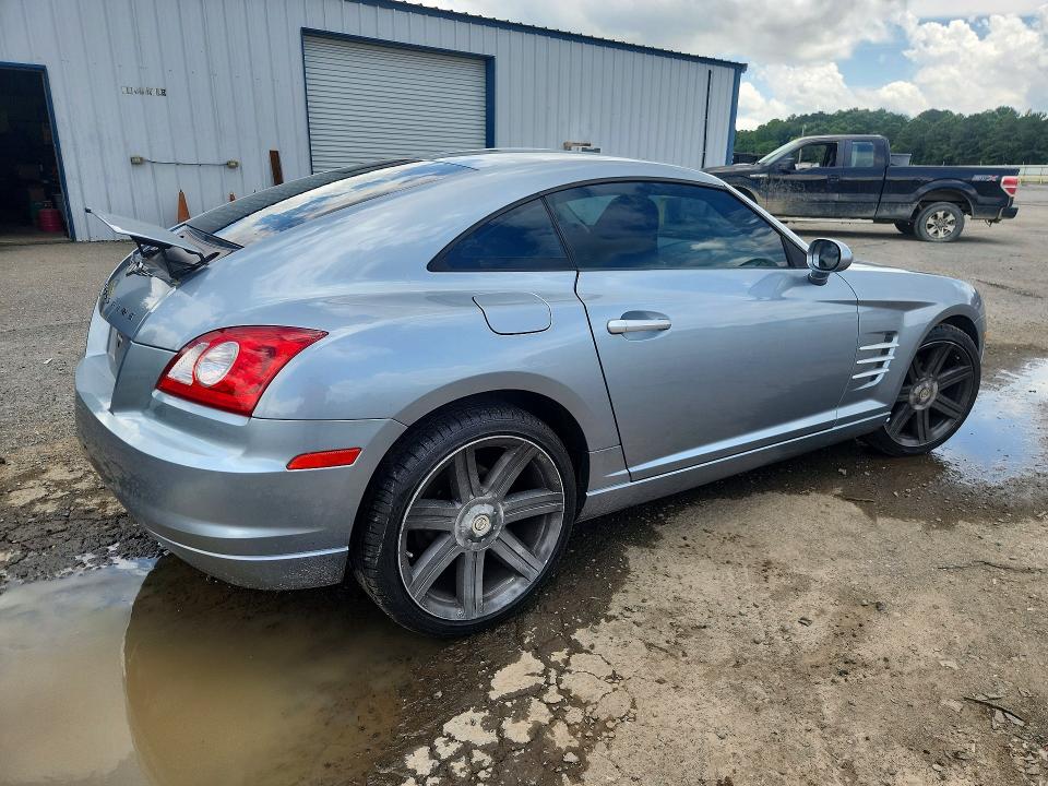 2006 Chrysler Crossfire VIN 1C3AN69L96X067402 COPART salvage auction — FRONT END, La - Cert Of Title-Salvage, sold $350 on 2026-07-16 (photo 3)