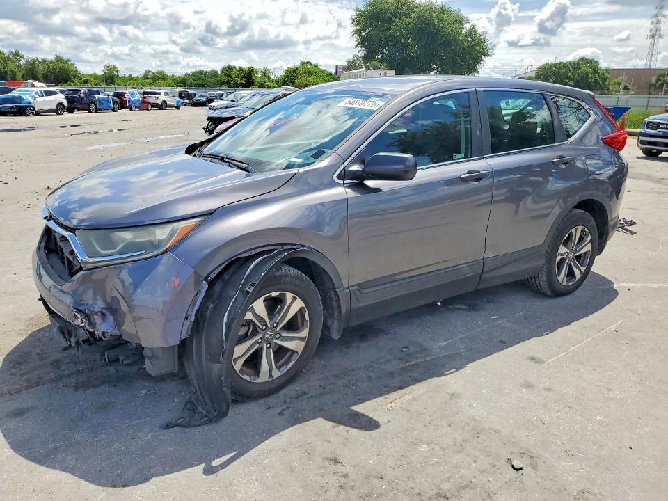 2019 Honda VIN 2HKRW5H33KH404269 COPART salvage auction — FRONT END, FL - CERT OF TITLE SLVG REBUILDABLE, sold $6,800 on 2026-07-02 (photo 1)