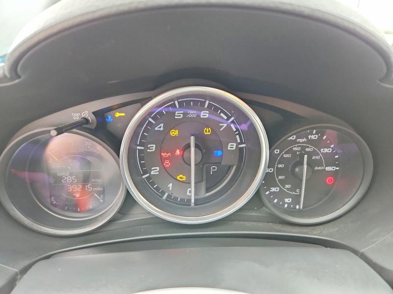 2020 Fiat 124 spider VIN JC1NFAEK8L0145289 COPART salvage auction — FRONT END, Tx - Salvage Vehicle Title, sold $1,000 on 2026-07-23 (photo 9)