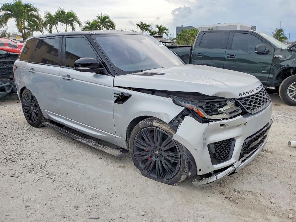 2021 Land rover RANGE ROVER VIN SALWV2SE2MA766613 COPART salvage auction — FRONT END, Fl - Cert Of Title Slvg Rebuildable, sold $18,900 on 2026-07-17 (photo 4)