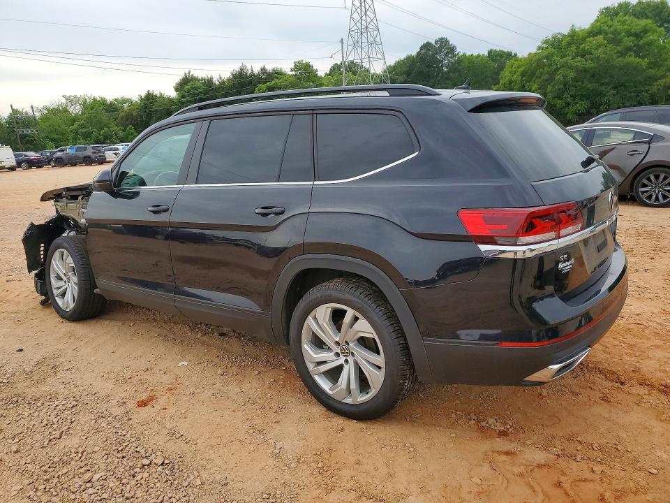 2022 Volkswagen Atlas VIN 1V2JP2CA7NC531748 COPART salvage auction — FRONT END, Nc - Salvage Certificate Of Title, sold $8,300 on 2026-07-06 (photo 2)