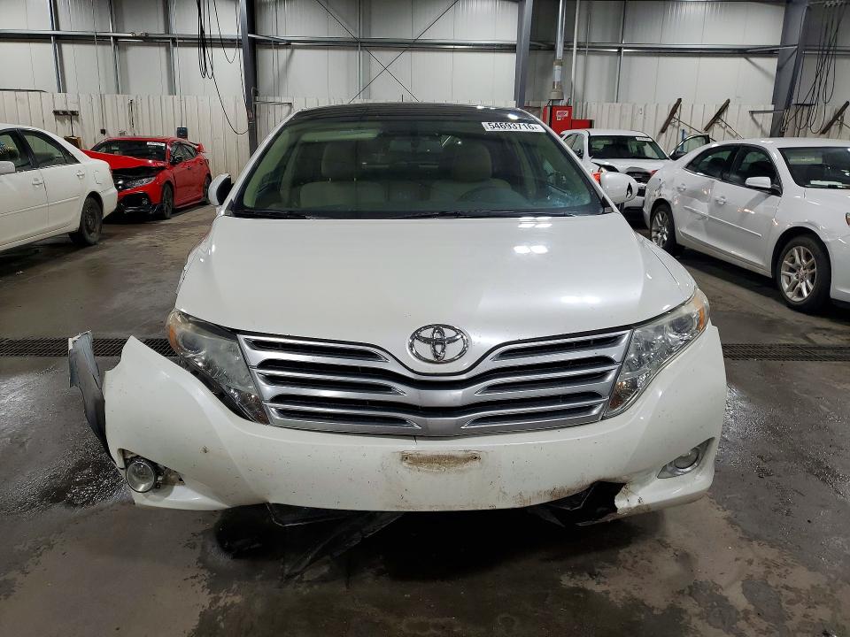 2011 Toyota Venza VIN 4T3ZA3BBXBU046437 COPART salvage auction — FRONT END, Mn - Cert Of Title-Prior Salvage, sold $2,000 on 2026-07-09 (photo 5)