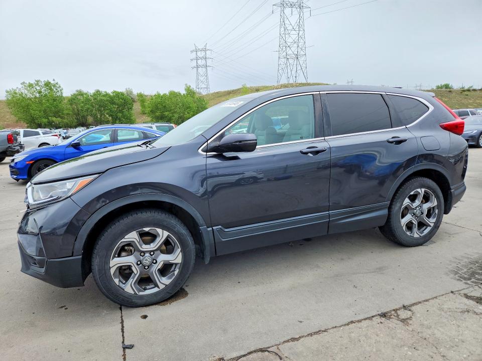 2018 Honda Cr-v VIN 2HKRW2H53JH632447 COPART salvage auction — HAIL, Id - Salvage Certificate Of Title, sold $11,800 on 2026-07-29 (photo 1)