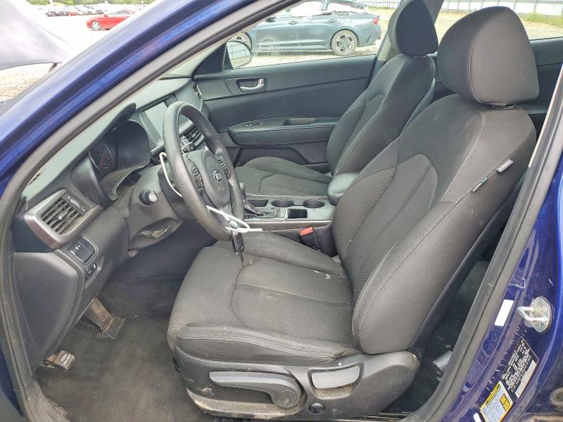 2018 Kia Optima VIN 5XXGT4L35JG191532 COPART salvage auction — FRONT END, Ca - Salvage Certificate, sold $1,650 on 2026-07-06 (photo 7)