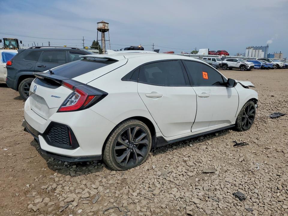 2018 Honda Civic VIN SHHFK7H44JU237418 COPART salvage auction — FRONT END, Il - Salvage Certificate, sold $1,950 on 2026-07-08 (photo 3)