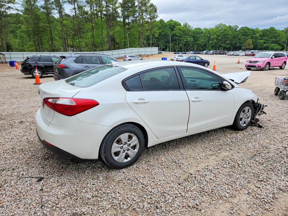 2016 Kia Forte VIN KNAFX4A67G5532419 COPART salvage auction — FRONT END, Nc - Salvage Certificate Of Title, sold $625 on 2026-07-17 (photo 3)