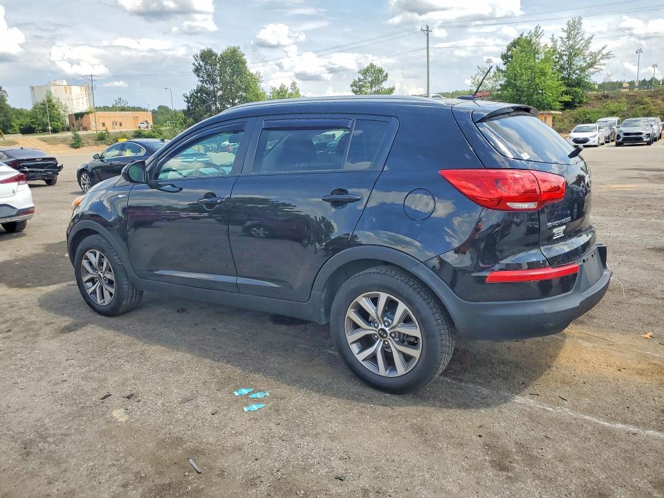 2016 Kia Sportage VIN KNDPBCAC0G7869444 COPART salvage auction — REAR END, Sc - Cert Of Title-Salvage, sold $2,550 on 2026-07-06 (photo 2)