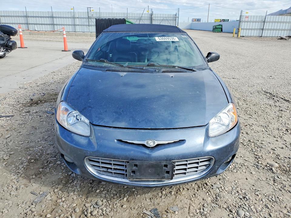 2002 Chrysler Sebring VIN 1C3EL65R02N350424 COPART salvage auction — UNDERCARRIAGE, Ut - Salvage Certificate, sold $200 on 2026-08-24 (photo 5)