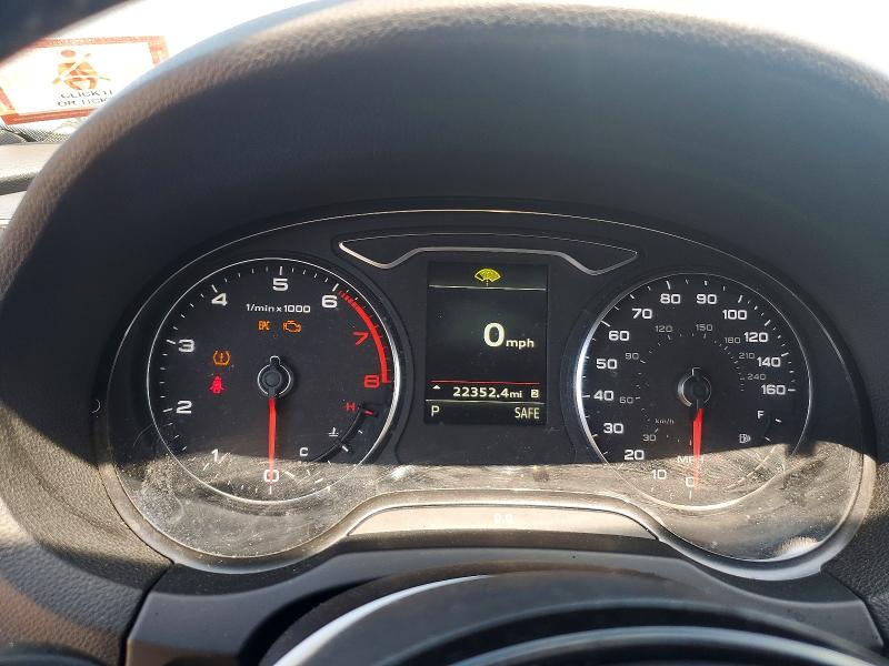 2015 Audi A3 VIN WAUCCGFF6F1040415 COPART salvage auction — MECHANICAL, Nj - Cert Of Title-Salvage, sold $300 on 2026-07-14 (photo 9)