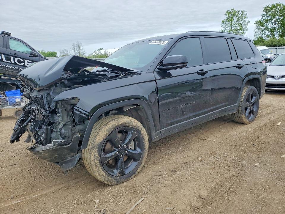 2024 Jeep VIN 1C4RJKBG3R8588534 COPART salvage auction — FRONT END, Oh - Cert Of Title-Salvage, sold $4,550 on 2026-07-02 (photo 1)