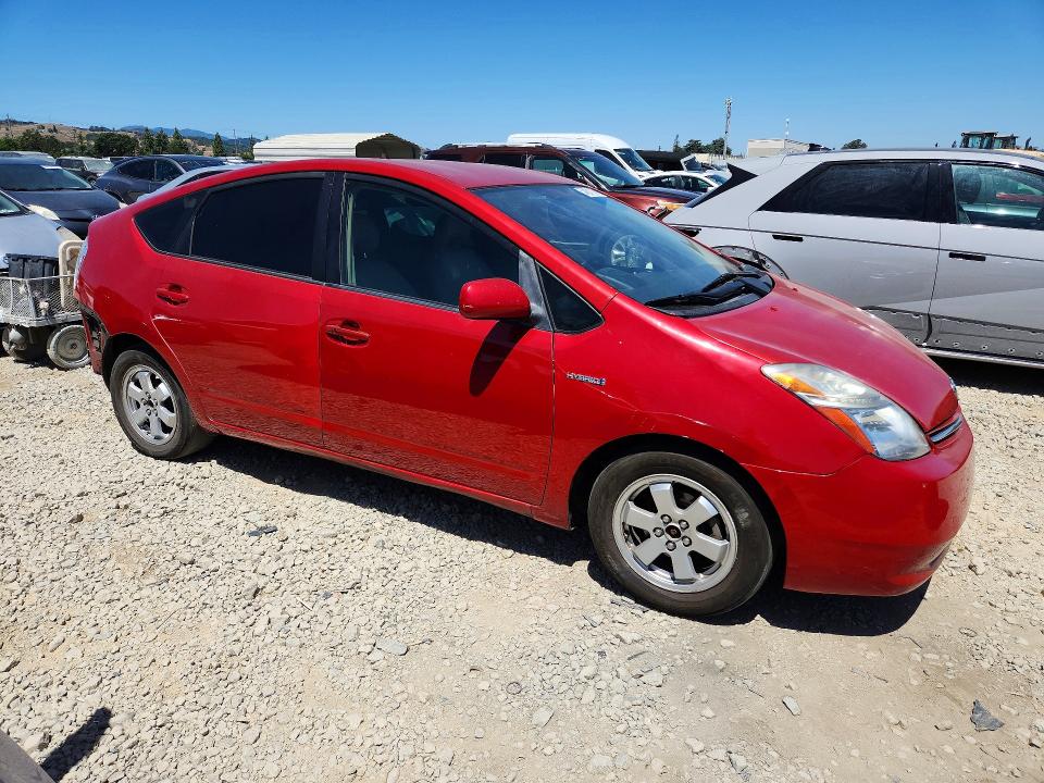 2007 Toyota Prius VIN JTDKB20U877600073 COPART salvage auction — SIDE, CA - SALVAGE CERTIFICATE, sold $525 on 2026-07-28 (photo 4)