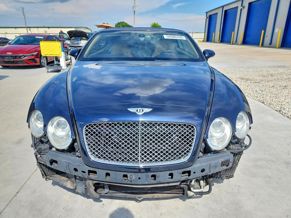 2008 Bentley Continental VIN SCBDR33W88C057519 COPART salvage auction — FRONT END, Tx - Certificate Of Title, sold $8,700 on 2026-07-21 (photo 5)