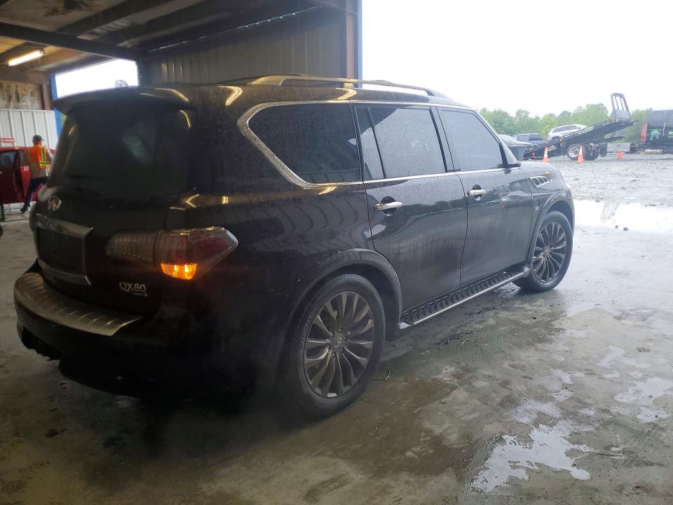 2016 Infiniti VIN JN8AZ2NE9G9121727 COPART salvage auction — SIDE, Fl - Cert Of Title Slvg Rebuildable, sold $325 on 2026-07-29 (photo 3)