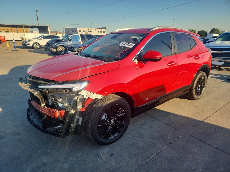 2026 Buick Encore VIN KL4AMDSLXTB008472 COPART salvage auction — FRONT END, Tx - Salvage Vehicle Title, sold $7,400 on 2026-07-09 (photo 1)