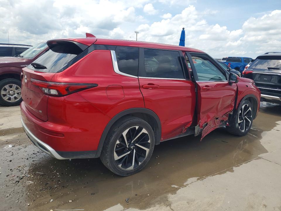 2022 Mitsubishi Outlander VIN JA4J4UA89NZ016876 COPART salvage auction — SIDE, Tx - Certificate Of Title (P), sold $9,300 on 2026-07-13 (photo 3)