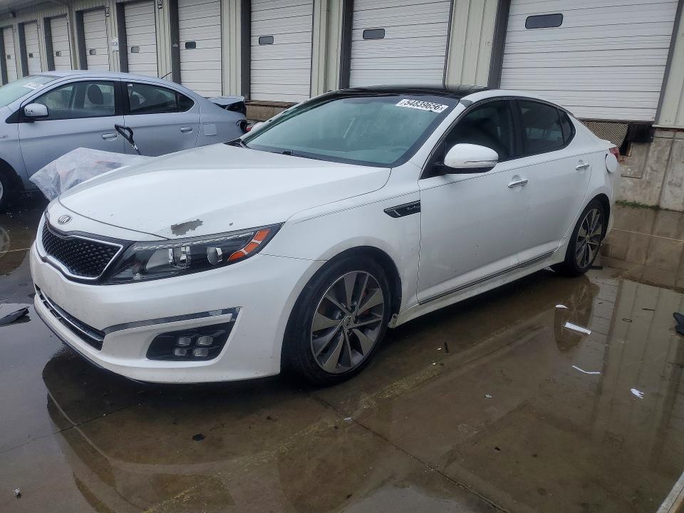 2015 Kia Optima VIN 5XXGR4A60FG427815 COPART salvage auction — FRONT END, Oh - Certificate Of Title, sold $1,350 on 2026-07-16 (photo 1)