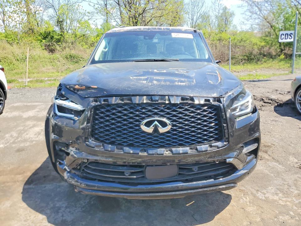 2024 Infiniti Qx80 VIN JN8AZ2AC0R9500316 COPART salvage auction — ROLLOVER, Fl - Certificate Of Destruction, sold $9,200 on 2026-07-09 (photo 5)