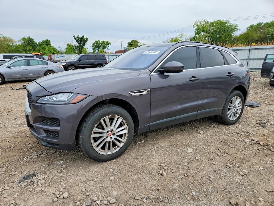 2017 Jaguar F-pace VIN SADCK2BV3HA897840 COPART salvage auction — REAR END, Il - Salvage Certificate, sold $4,200 on 2026-07-17 (photo 1)