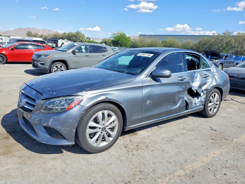 2021 Mercedes-benz C-klasse VIN W1KWF8DB5MR647231 COPART salvage auction — SIDE, Ca - Salvage Certificate, sold $6,700 on 2026-07-16 (photo 1)