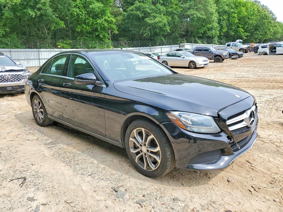 2017 Mercedes-benz C-klasse VIN 55SWF4KB6HU208815 COPART salvage auction — FRONT END, Ga - Cert Of Title-Salvage, sold $5,600 on 2026-07-10 (photo 4)