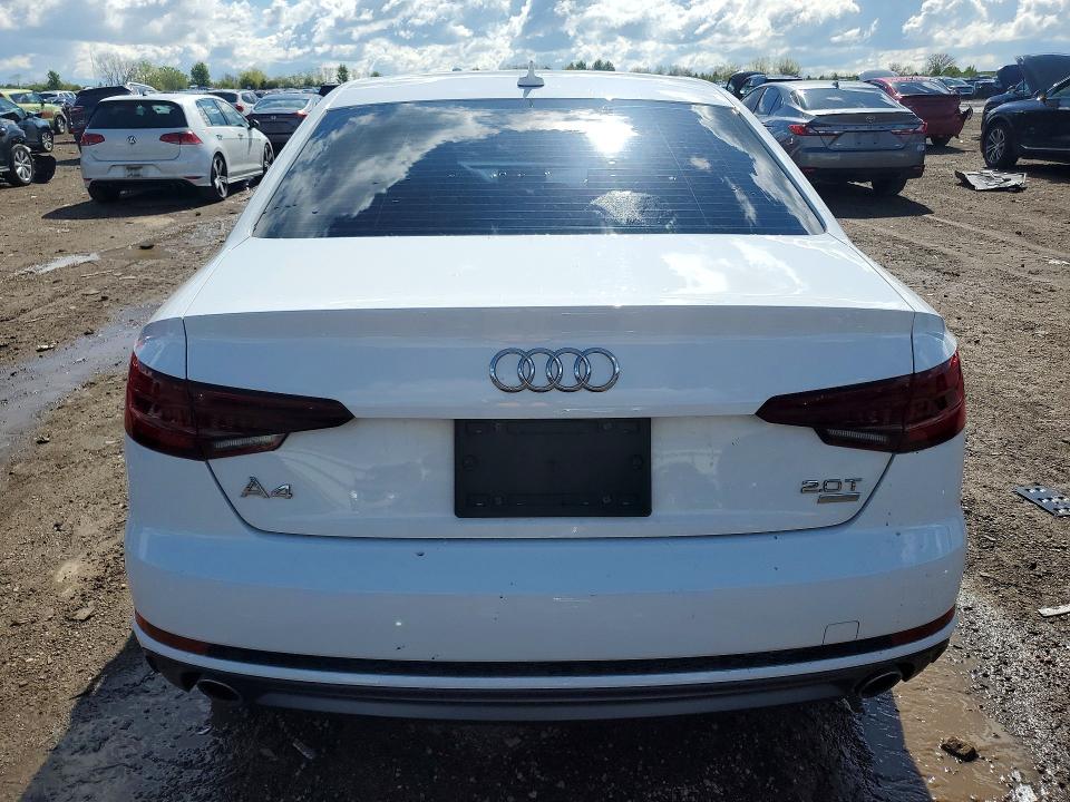 2018 Audi A4 VIN WAUKMAF47JN020065 COPART salvage auction — FRONT END, Il - Salvage Certificate, sold $2,500 on 2026-07-02 (photo 6)