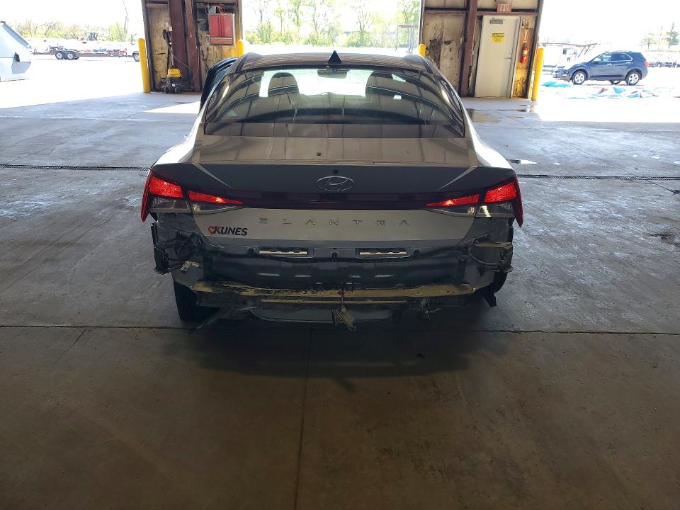 2021 Hyundai Elantra VIN 5NPLL4AG8MH041508 COPART salvage auction — REAR END, Il - Salvage Certificate, sold $150 on 2026-07-29 (photo 6)