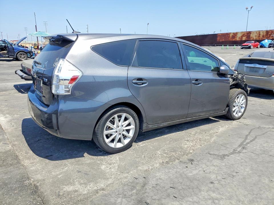 2014 Toyota Prius v VIN JTDZN3EU3EJ010061 COPART salvage auction — FRONT END, Ca - Dis/Dlr/Exp Only Clean Title, sold $1,550 on 2026-07-06 (photo 3)
