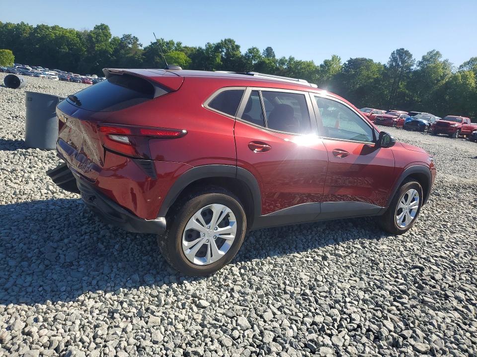 2024 Chevrolet VIN KL77LFE21RC244915 COPART salvage auction — REAR END, Nc - Salvage Certificate Of Title, sold $5,000 on 2026-07-08 (photo 3)