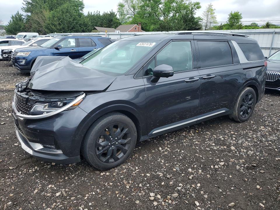 2024 Kia VIN KNDNE5H33R6385034 COPART salvage auction — FRONT END, Md - Cert Of Salvage > 75% Damage, sold $9,900 on 2026-08-24 (photo 1)