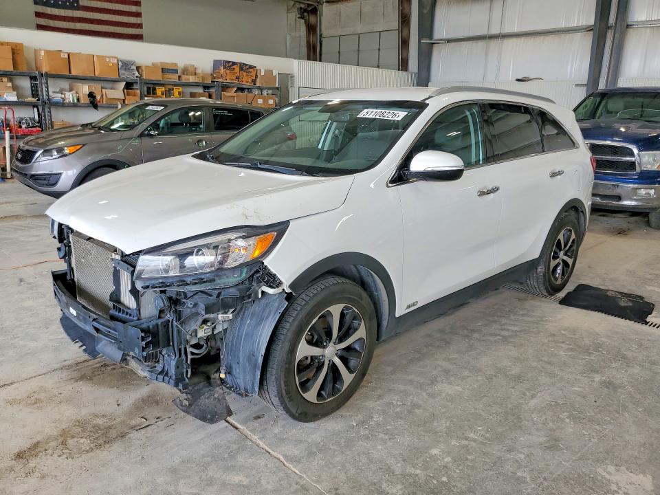 2018 Kia Sorento VIN 5XYPHDA18JG349070 COPART salvage auction — FRONT END, Ne - Cert Of Title-Salvage, sold $450 on 2026-07-28 (photo 1)